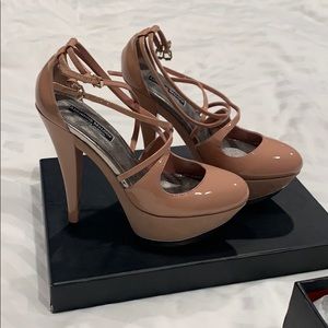 Adrienne Maloof by CJ “Imogen” Patent Pumps